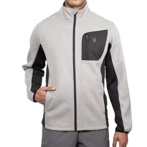 Spyder Men's Relaxed Fit Full Zip Jacket - size L